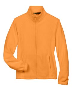 Harriton M990W Women’s Full-Zip Fleece – Safety Orange