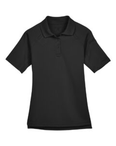 Harriton M211W Women’s Advantage Tactical Polo – Black