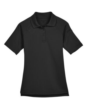 Harriton M211W Women’s Advantage Tactical Polo – Black