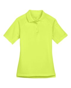 Harriton M211W Women’s Advantage Tactical Polo – Safety Yellow