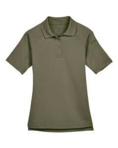 Harriton M211W Women’s Advantage Tactical Polo – Tactical Green