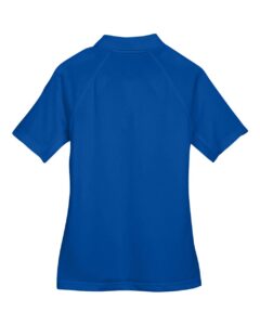 Harriton M211W Women’s Advantage Tactical Polo – True Royal (back)