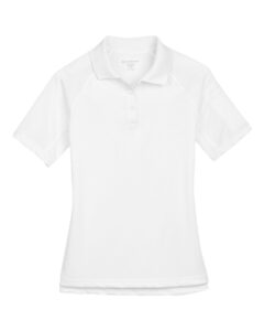 Harriton M211W Women’s Advantage Tactical Polo – White
