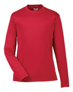Team 365 TT11YL Youth Zone Performance Long Sleeve T-Shirt – Sport Red