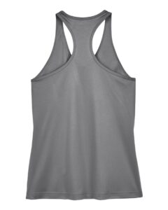 Team 365 TT11WRC Women’s Zone Performance Racerback Tank – Sport Graphite (back)