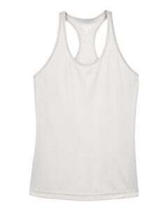 Team 365 TT11WRC Women’s Zone Performance Racerback Tank – Sport Silver