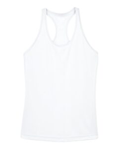 Team 365 TT11WRC Women’s Zone Performance Racerback Tank – White