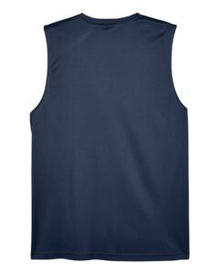 Team 365 TT11M Men’s Zone Performance Muscle T-Shirt – Sport Dark Navy (back)