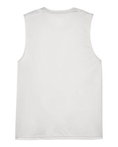 Team 365 TT11M Men’s Zone Performance Muscle T-Shirt – Sport Silver (back)