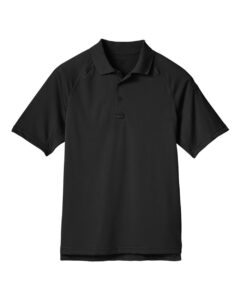 Harriton M211 Men’s Advantage Tactical Performance Polo – Black