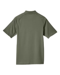 Harriton M211 Men’s Advantage Tactical Performance Polo – Tactical Green (back)