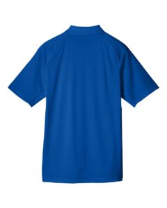 Harriton M211 Men’s Advantage Tactical Performance Polo – True Royal (back)