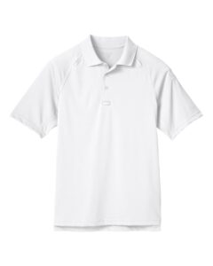 Harriton M211 Men’s Advantage Tactical Performance Polo – White