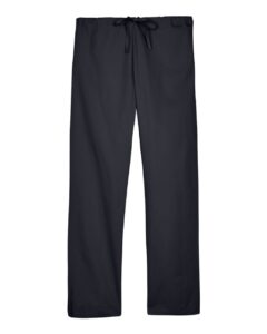 Harriton M898 Unisex Restore Scrub Pants – Black