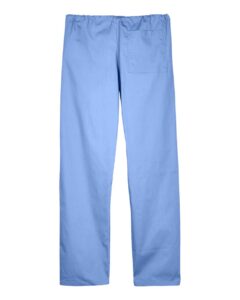 Harriton M898 Unisex Restore Scrub Pants – Ciel Blue (back)
