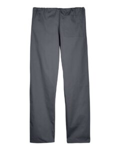 Harriton M898 Unisex Restore Scrub Pants – Dark Charcoal (back)