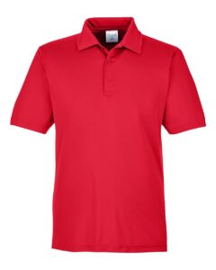 Team 365 TT51 Men’s Zone Performance Polo – Sport Red