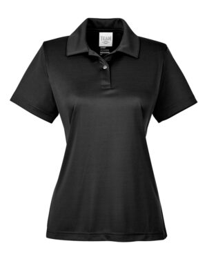 Team 365 TT51W Women’s Zone Performance Polo – Black
