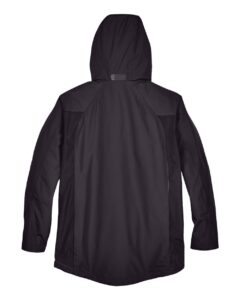 Team 365 TT86 Men’s Dominator Waterproof Jacket – Black (back)