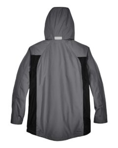 Team 365 TT86 Men’s Dominator Waterproof Jacket – Sport Graphite (back)