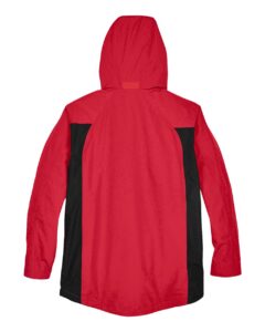 Team 365 TT86 Men’s Dominator Waterproof Jacket – Sport Red (back)