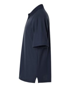 Harriton M105T Men’s Tall Maverick CVC Pique Polo – Dark Navy (side)