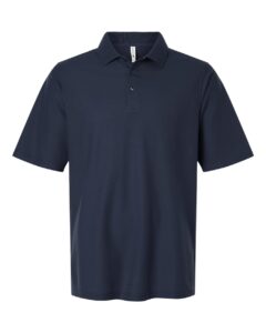 Harriton M105T Men’s Tall Maverick CVC Pique Polo – Dark Navy