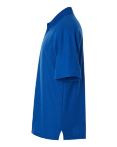 Harriton M105T Men’s Tall Maverick CVC Pique Polo – True Royal (side)