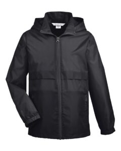 Team 365 TT73Y Youth Zone Protect Lightweight Jacket – Black