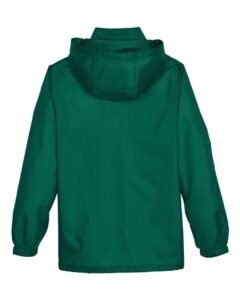 Team 365 TT73Y Youth Zone Protect Lightweight Jacket – Sport Forest (back)