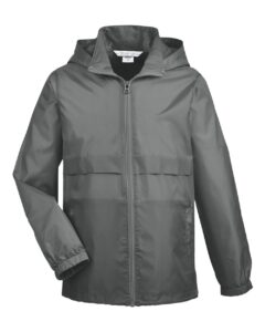 Team 365 TT73Y Youth Zone Protect Lightweight Jacket – Sport Graphite