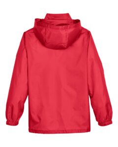 Team 365 TT73Y Youth Zone Protect Lightweight Jacket – Sport Red (back)