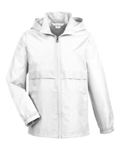 Team 365 TT73Y Youth Zone Protect Lightweight Jacket – White