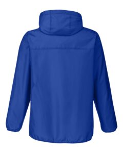 Team 365 TT77 Unisex Zone Protect Packable Anorak Jacket – Sport Royal (back)