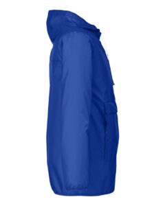 Team 365 TT77 Unisex Zone Protect Packable Anorak Jacket – Sport Royal (side)
