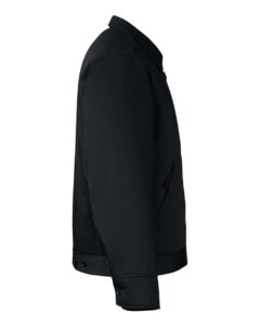 Harriton M721 Unisex ClimaBloc® Station Jacket – Black (side)