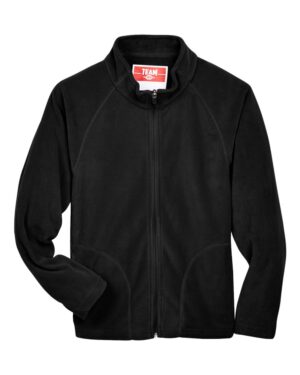 Team 365 TT90Y Youth Campus Microfleece Jacket – Black