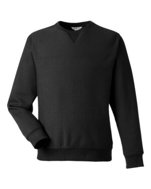 Team 365 TT98 Unisex Zone HydroSport™ Heavyweight Crewneck Sweatshirt – Black