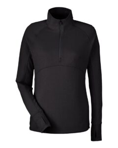 Puma Golf PG400W Women’s Bandon Quarter-Zip Pullover – Puma Black