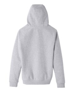 Team 365 TT96Y Youth Zone HydroSport™ Heavyweight Hooded Sweatshirt – Athletic Heather (back)
