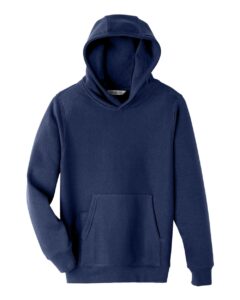Team 365 TT96Y Youth Zone HydroSport™ Heavyweight Hooded Sweatshirt – Sport Dark Navy