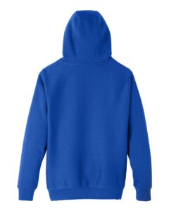 Team 365 TT96Y Youth Zone HydroSport™ Heavyweight Hooded Sweatshirt – Sport Royal (back)