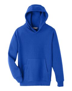 Team 365 TT96Y Youth Zone HydroSport™ Heavyweight Hooded Sweatshirt – Sport Royal