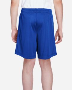 Team 365 TT11SHY Youth Zone Performance Shorts – Sport Royal (on model back)