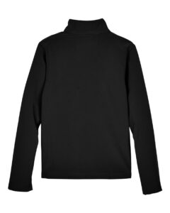 Team 365 TT80Y Youth Leader Soft Shell Jacket – Black (back)