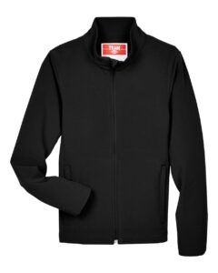 Team 365 TT80Y Youth Leader Soft Shell Jacket – Black