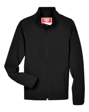Team 365 TT80Y Youth Leader Soft Shell Jacket – Black