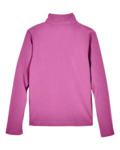 Team 365 TT80Y Youth Leader Soft Shell Jacket – Sport Charity Pink (back)