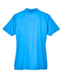 UltraClub 8210L Women’s Cool & Dry Mesh Piqué Polo – Coast (back)