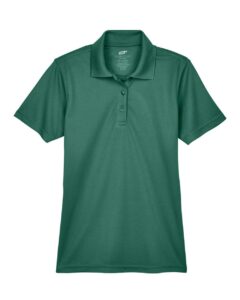 UltraClub 8210L Women’s Cool & Dry Mesh Piqué Polo – Forest Green